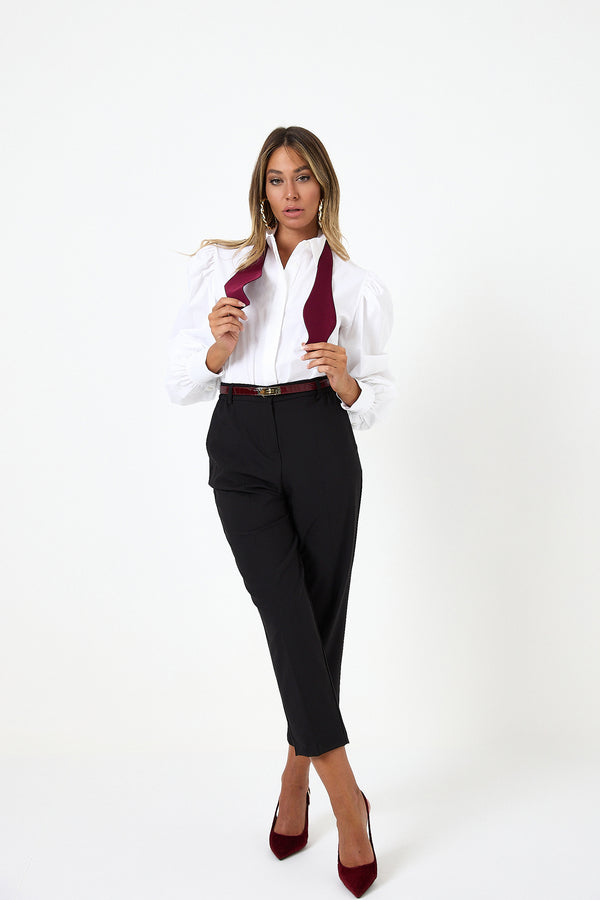 Pantalone nero FEDERICA BI
