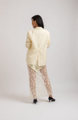 Blazer crema FEDERICA BI