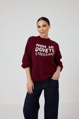 Maglia FEDERICA BI “NON MI DOVETE STRESSARE”