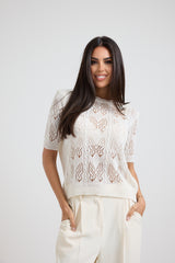 Maglia traforata LAYLA by FEDERICA BI