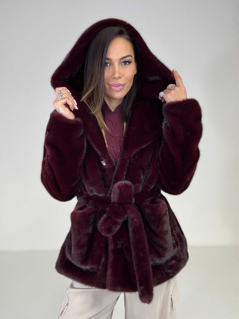 Ecovisone bordeaux FEDERICA BI