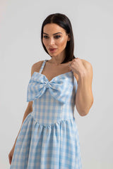 Abito FIOCCO azzurro (capsule DREAM) FEDERICA BI