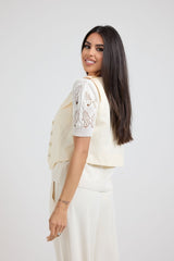 Gilet in cotone FEDERICA BI