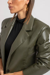 Blazer FEDERICA BI in ecopelle