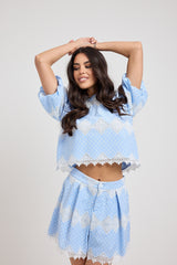 Camicia in pizzo FEDERICA BI