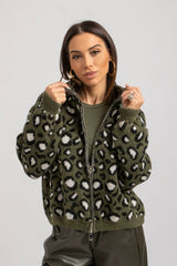Cardigan zip macu FEDERICA BI
