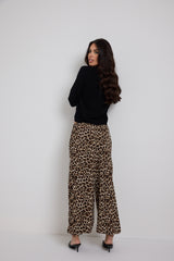 Pantalone LAVY stampa macu BY FEDERICA BI