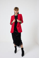 Gonna in velluto e pizzo FEDERICA BI ( più colori )