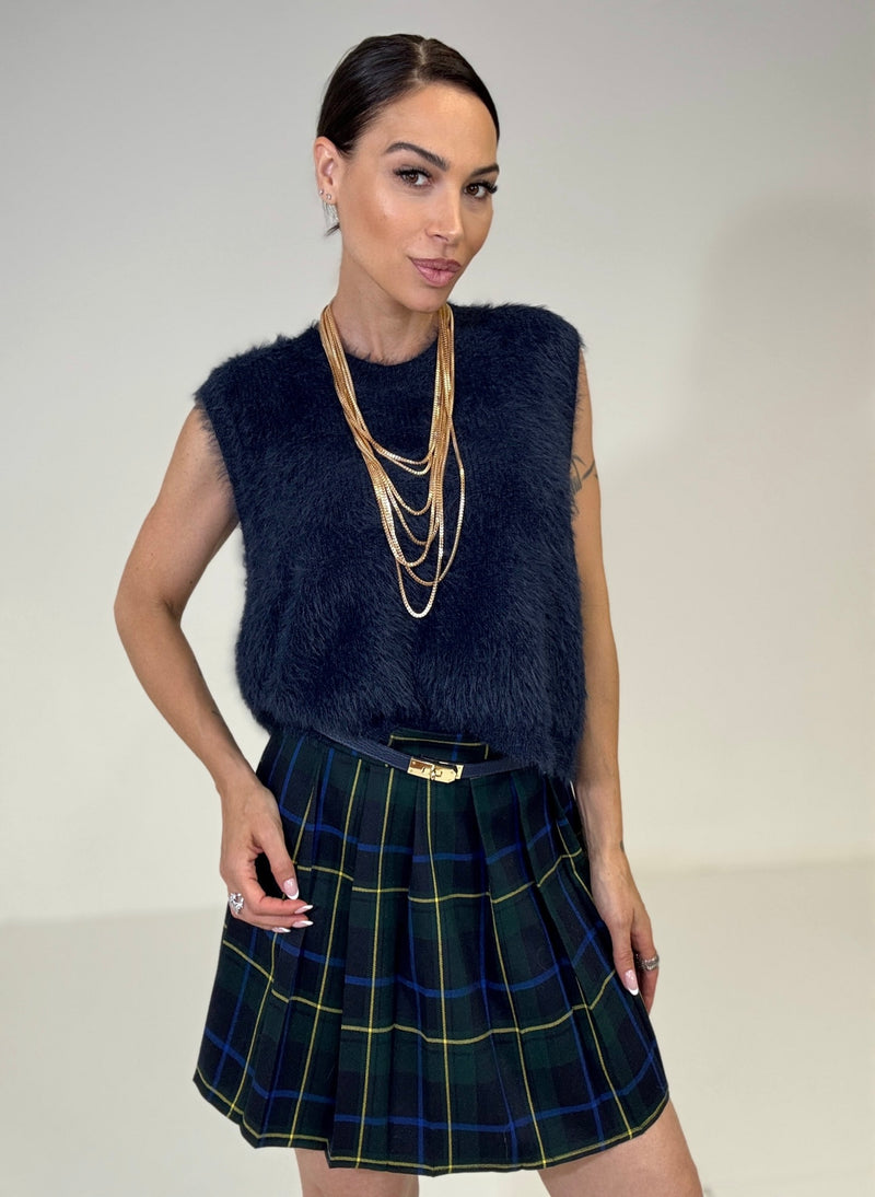 Gilet in maglia FEDERICA BI ( vari colori )