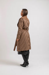 Cappotto piumino cachemire e lana FEDERICA BI