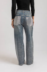 Denim cristalli FEDERICA BI