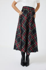 Gonna tartan a ruota FEDERICA BI