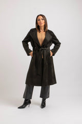 Cappotto nero FEDERICA BI