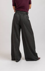 Tailleur gessato grigio FEDERICA BI
