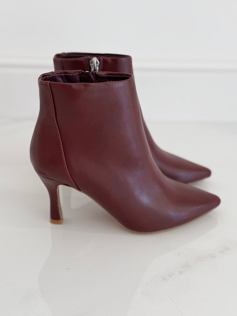 Stivaletto bordeaux FEDERICA BI