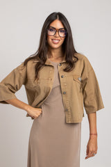 Giacca in denim leggero (piu’ colori)