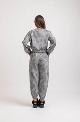 Tuta in felpa TIE & DYE FEDERICA BI