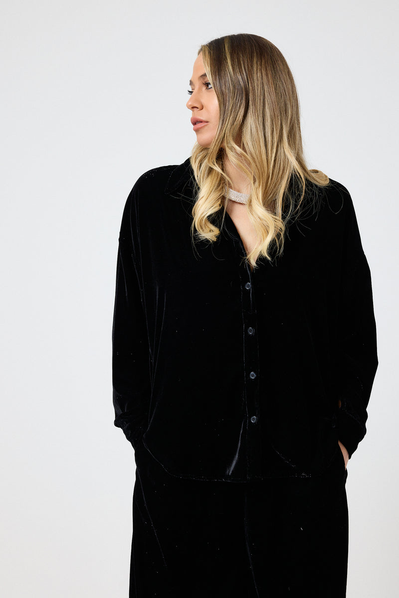 Camicia in velluto FEDERICA BI