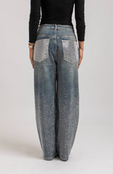 Denim cristalli FEDERICA BI