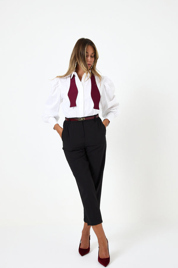Pantalone nero FEDERICA BI