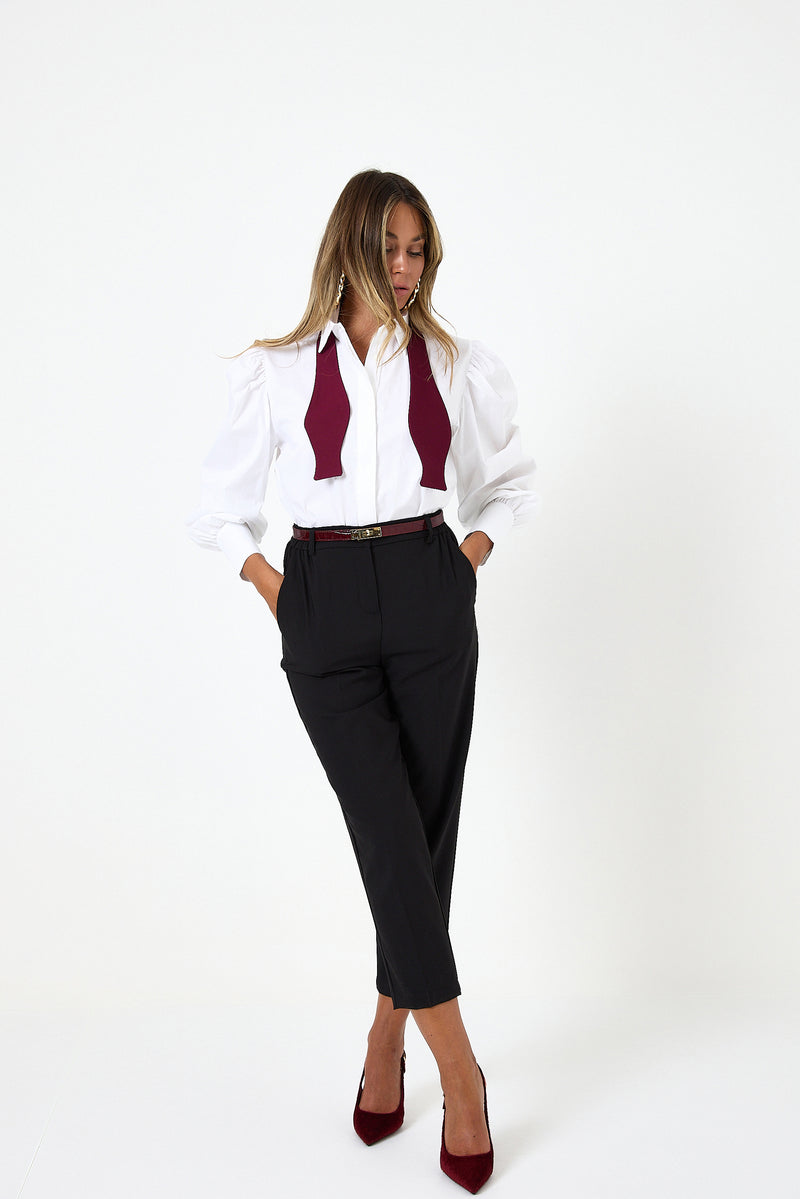 Pantalone nero FEDERICA BI