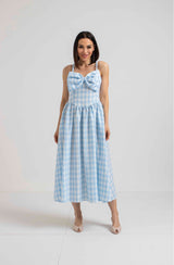 Abito FIOCCO azzurro (capsule DREAM) FEDERICA BI