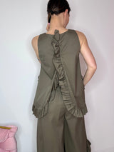 Camicia in cotone con rouge ( vari colori ) FEDERICA BI