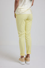 Pantalone giallo pastello FEDERICA BI