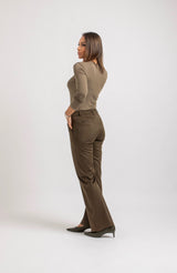 Tailleur in suede FEDERICA BI