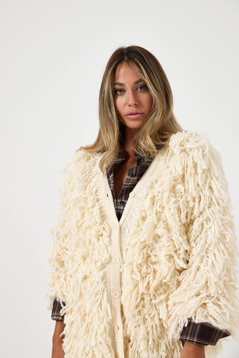 Cardigan burro FEDERICA BI