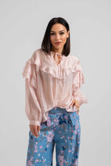 Camicia rosa YVONNE BY FEDERICA BI