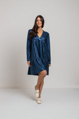 Abito LAVINIA blu BY FEDERICA BI