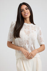 Maglia traforata LAYLA by FEDERICA BI