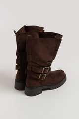 Anfibio moro suede FEDERICA BI