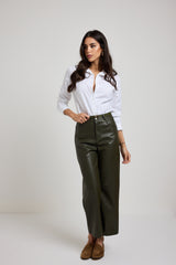 Pantalone in ecopelle FEDERICA BI (vari colori)