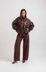 Giacca bordeaux FEDERICA BI