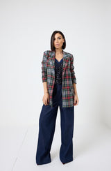 Blazer a quadri FEDERICA BI