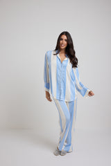Pantalone in raso FEDERICA BI