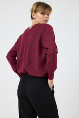 Maglia cut out lurex FEDERICA BI ( più colori )