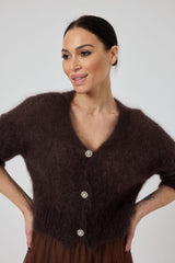 Cardigan mohair FEDERICA BI