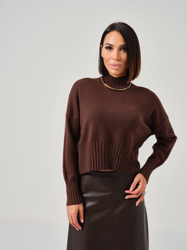 Maglia collo FEDERICA BI ( vari colori )