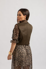 Gilet suede FEDERICA BI