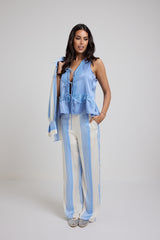 Pantalone in raso FEDERICA BI