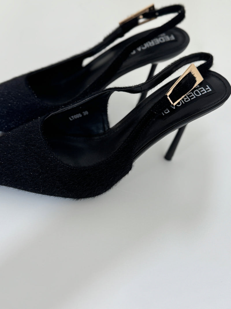 Sling back in ecocavallino FEDERICA BI ( vari colori )