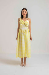 Abito FIOCCO giallo (capsule DREAM) FEDERICA BI