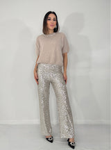 Pantalone in paillettes FEDERICA BI