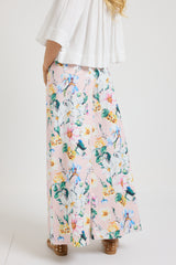 Pantalone in cotone rosa pastello FEDERICA BI