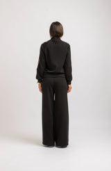 Completo in felpa nero FEDERICA BI