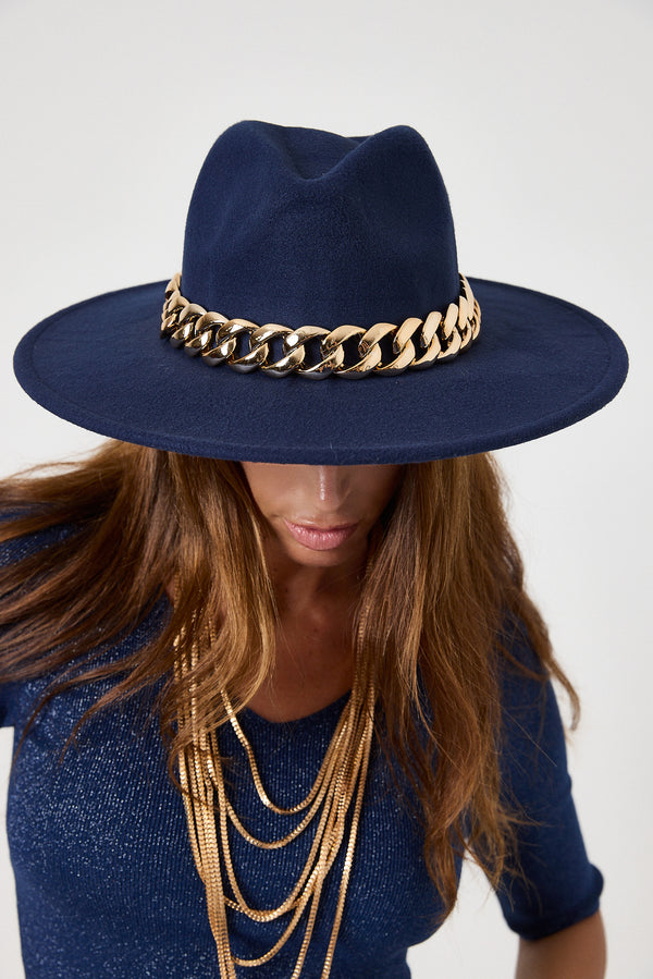 Cappello blu FEDERICA BI