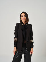 Camicia nera in pizzo FEDERICA BI